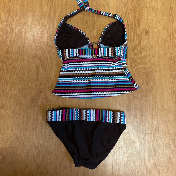 Athletic Works tankini two piece bathing suit - Picture 2 of 5